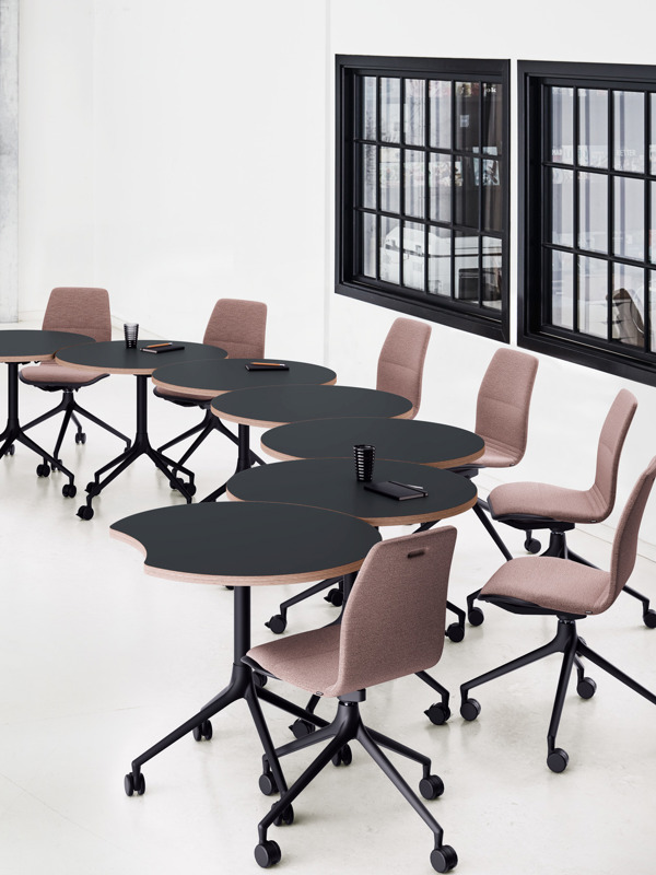 An installation of AS100 and AS400 tables 