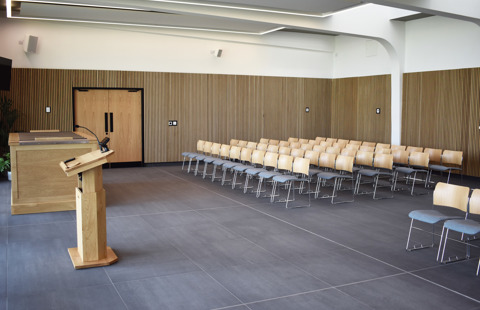 40/4 chairs in Lelley Fields Crematorium
