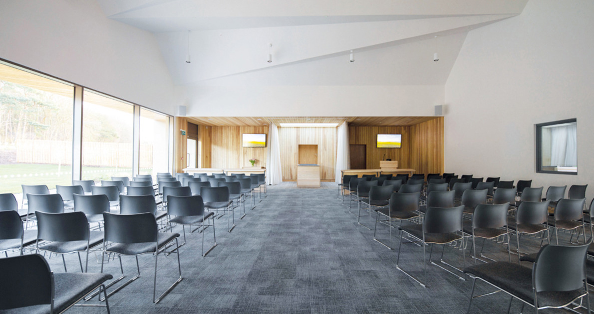 40/4 chairs in Lea Fields Crematorium